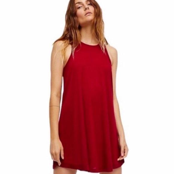 Free People Dresses & Skirts - Free People LA Nite Ribbed Knit Tank Dress XS NWT